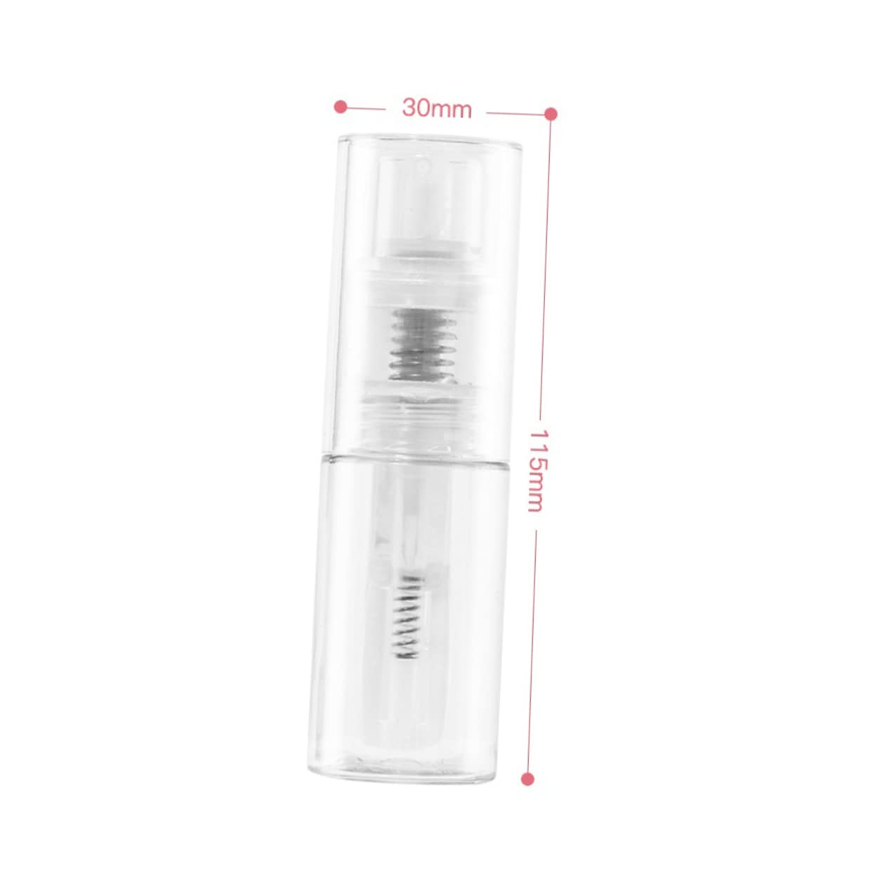 Kallory Powder Lotion 2Pcs Portable For Powder Outdoor Spray Talcum Bottle Dispenser Cream Holder Cosmetic Body Bottleml Jar Fac