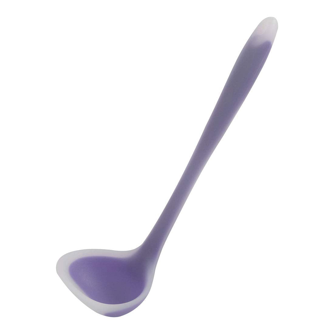 uxcell Silicone Soup Ladle Spoon 8.3 Inch Length Heat Resistant to 450F