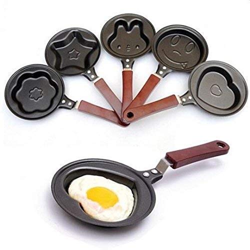 Kps Cartoon Shape Mini Non-Stick Egg Frying Pan | Non-Stick Egg Frying Pan | Breakfast Omelet Pan