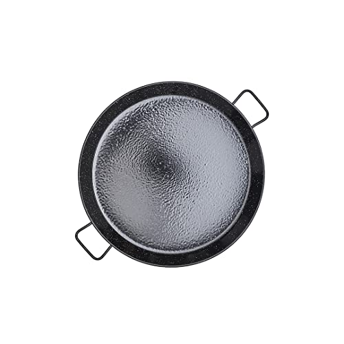 Garcima 18-Inch Enameled Steel Paella Pan, 46Cm