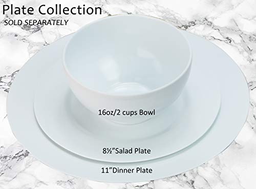 Calypso Basics By Reston Lloyd Melamine Bowl, Set Of 6, White