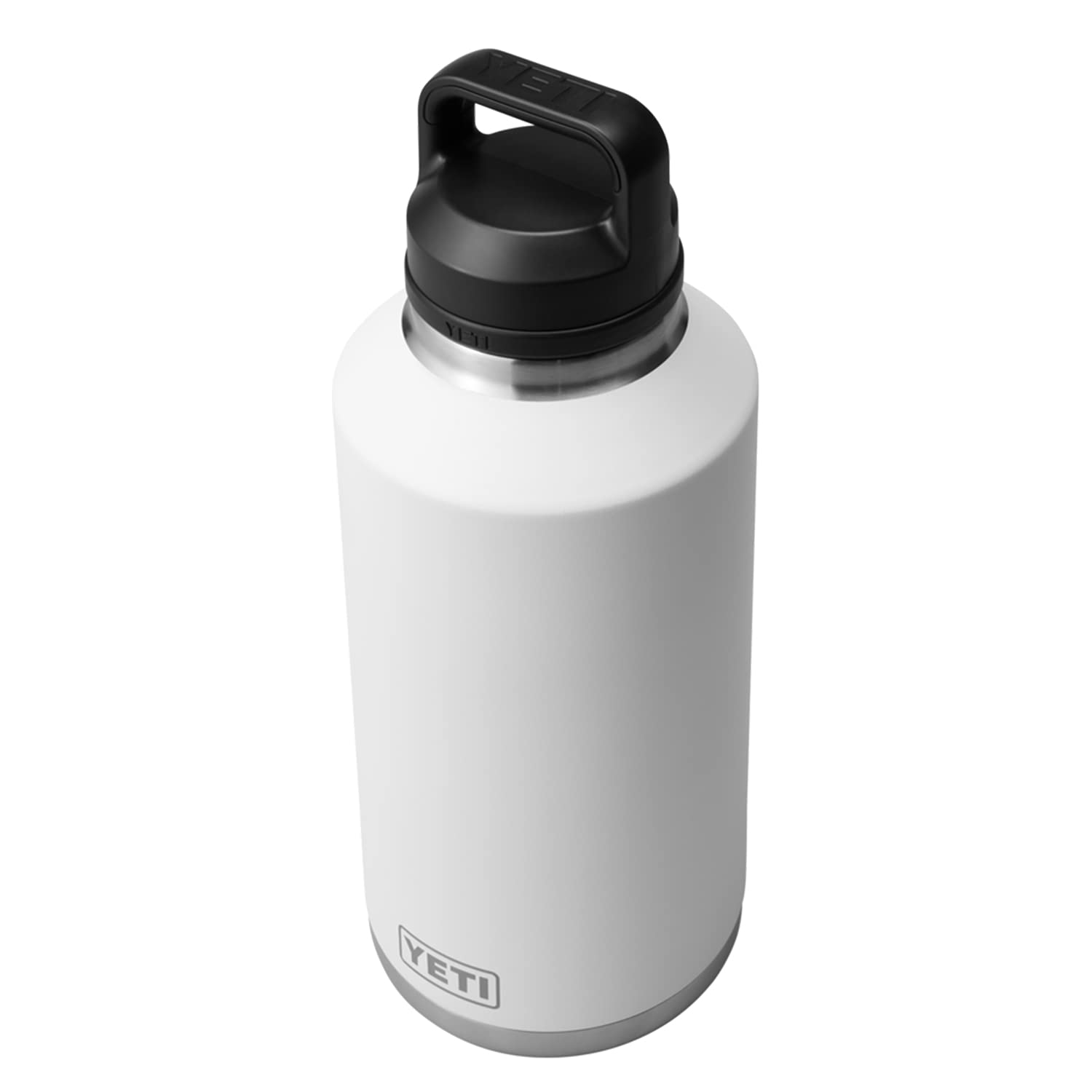 Yeti Rambler 64 Oz Bottle, Vacuum Insulated, Stainless Steel With Chug Cap, White