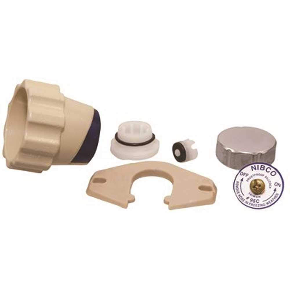 Nibco Rg5000K 95C Frost-Proof Sillcock Hardware Repair Kit, Screw, Siding Wedge, And Vacuum Breaker