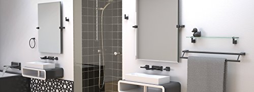 Gatco 4712Mx Bleu, Towel Ring In Matte Black