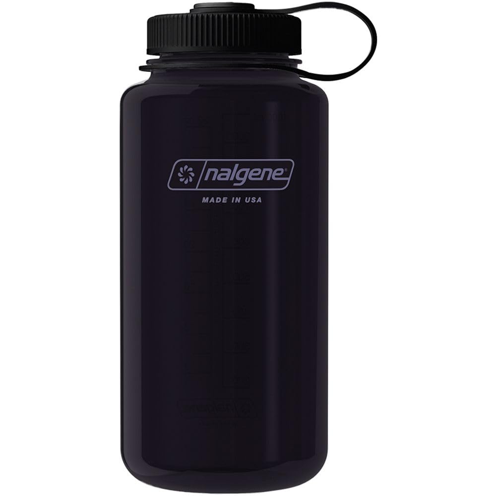 Nalgene Leak Proof Tritan BPA-Free Water Bottle - 32 oz Wide Mouth - Made in the USA for Outdoor Use & Daily Hydration (Odyssey)
