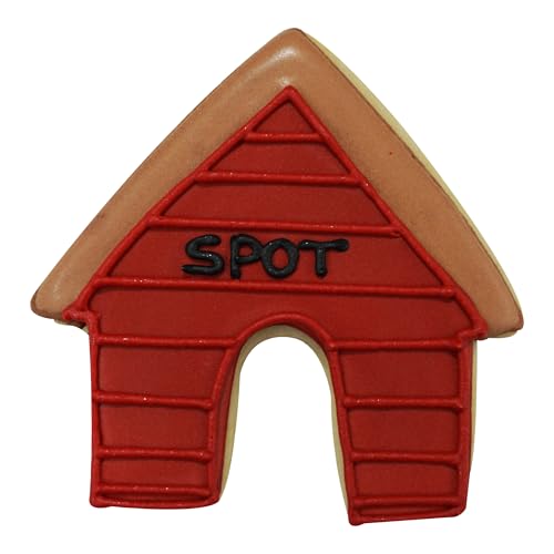 R&M Dog House 3.5'' Cookie Cutter In Durable, Economical, Tinplated Steel