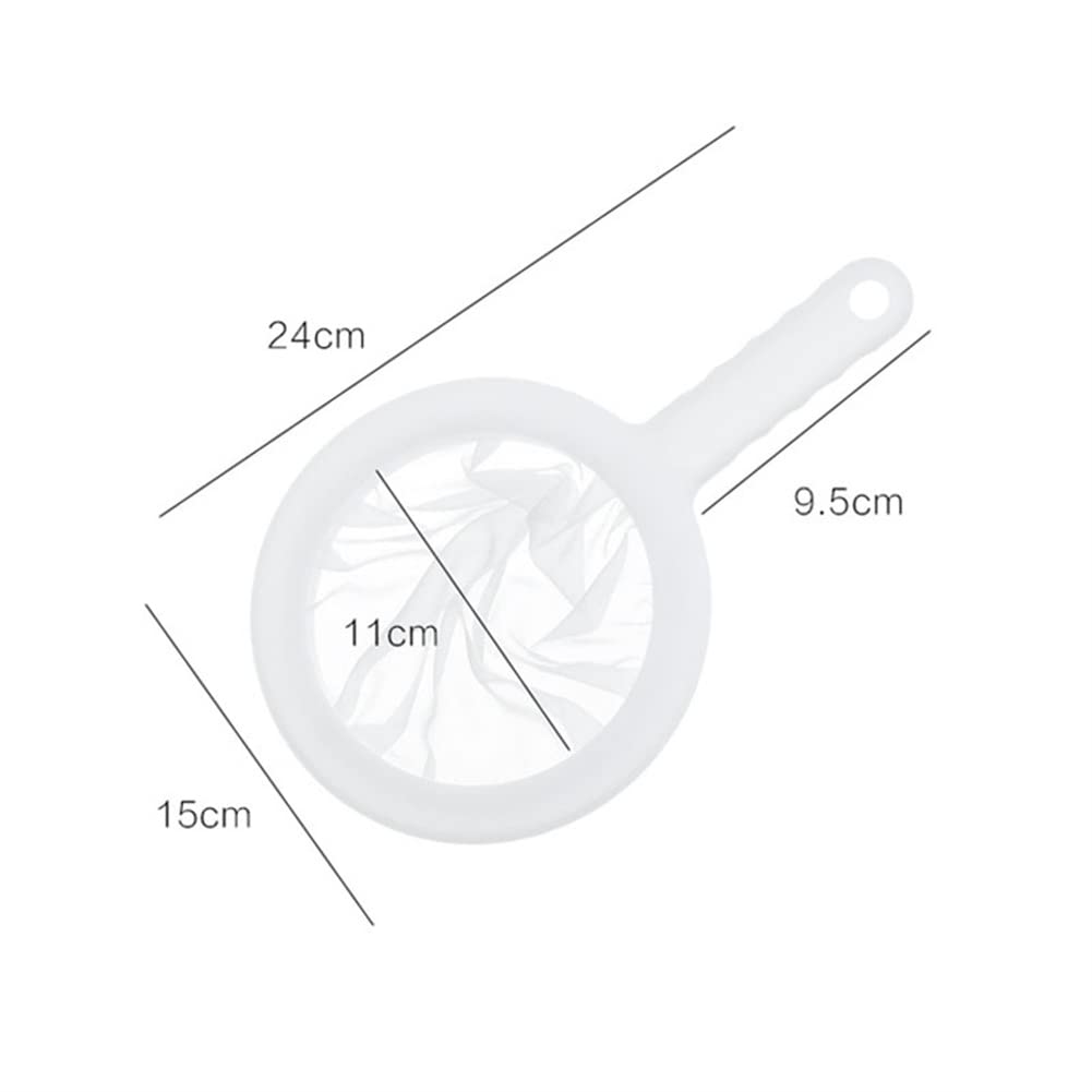 Mesh Kitchen Ultra-Fine Mesh Strainer Kitchen Nylon Mesh Filter Spoon For Suitable For Soy Milk Coffee Milk Yogurt (1)