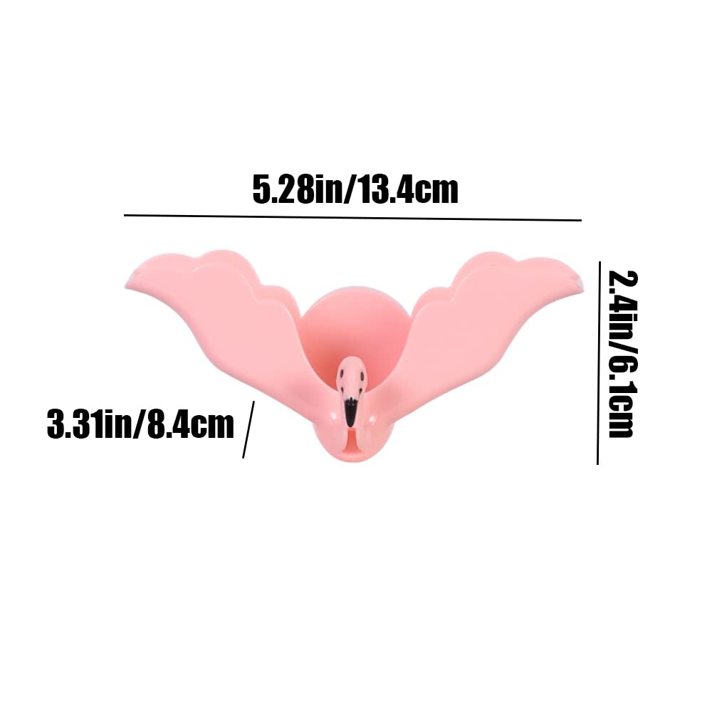 Soap Dish Flamingo Soap Box Wall Mounted Soap Holder For Home Kitchen Bathroom Shower