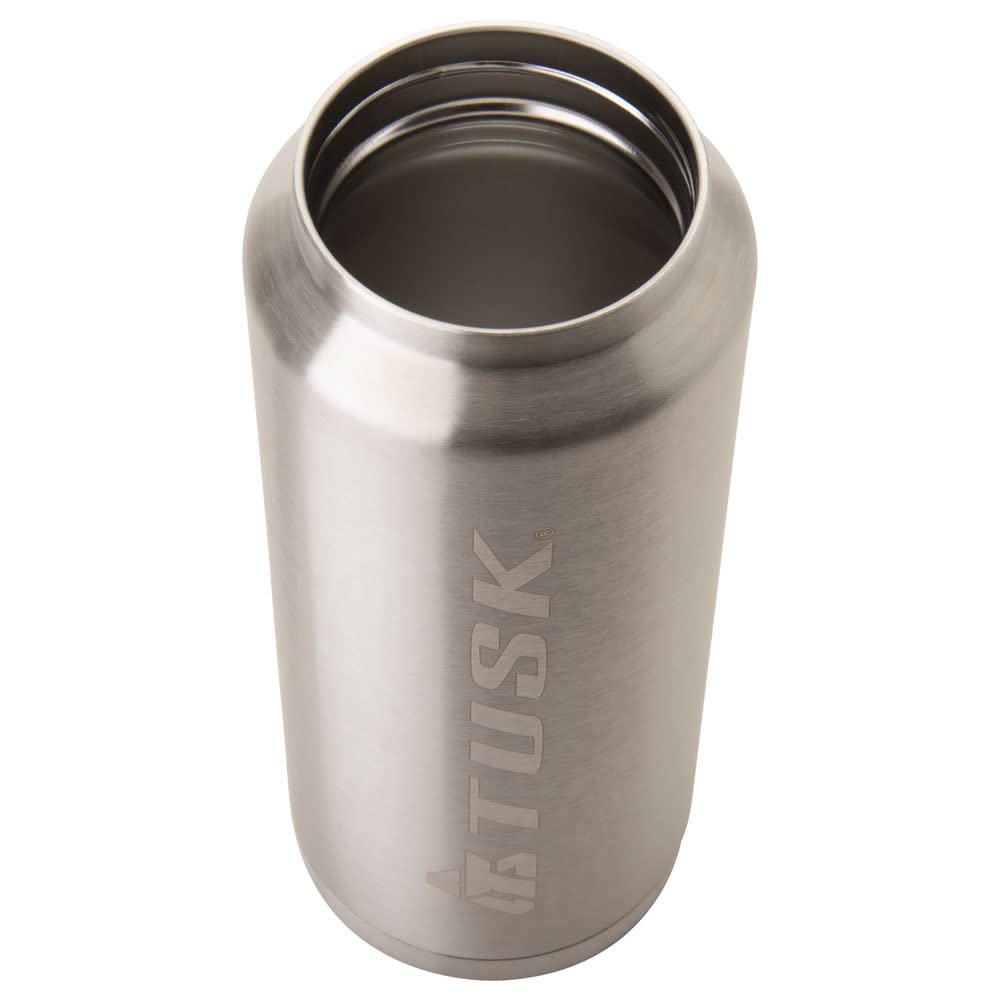 Tusk Stainless Steel Insulated Bottle Silver 36 Oz.