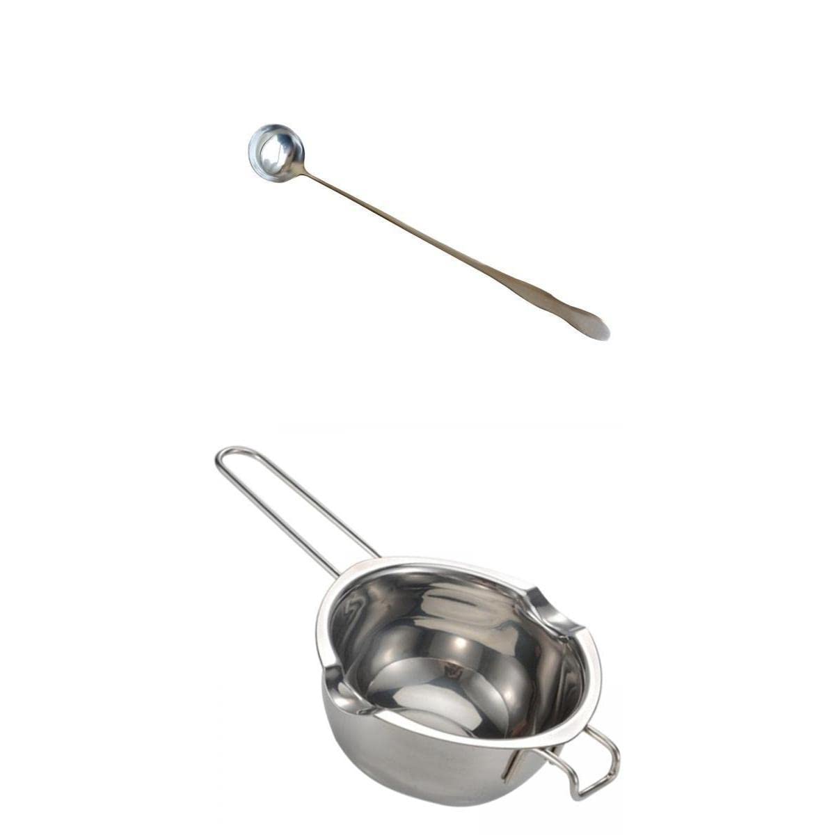 Bnf 2Pcs Stainless Steel Wax Melting Pot Double Boiler Spoon For Candle Making | Crafts | Home Arts & Crafts | Candle Making & S
