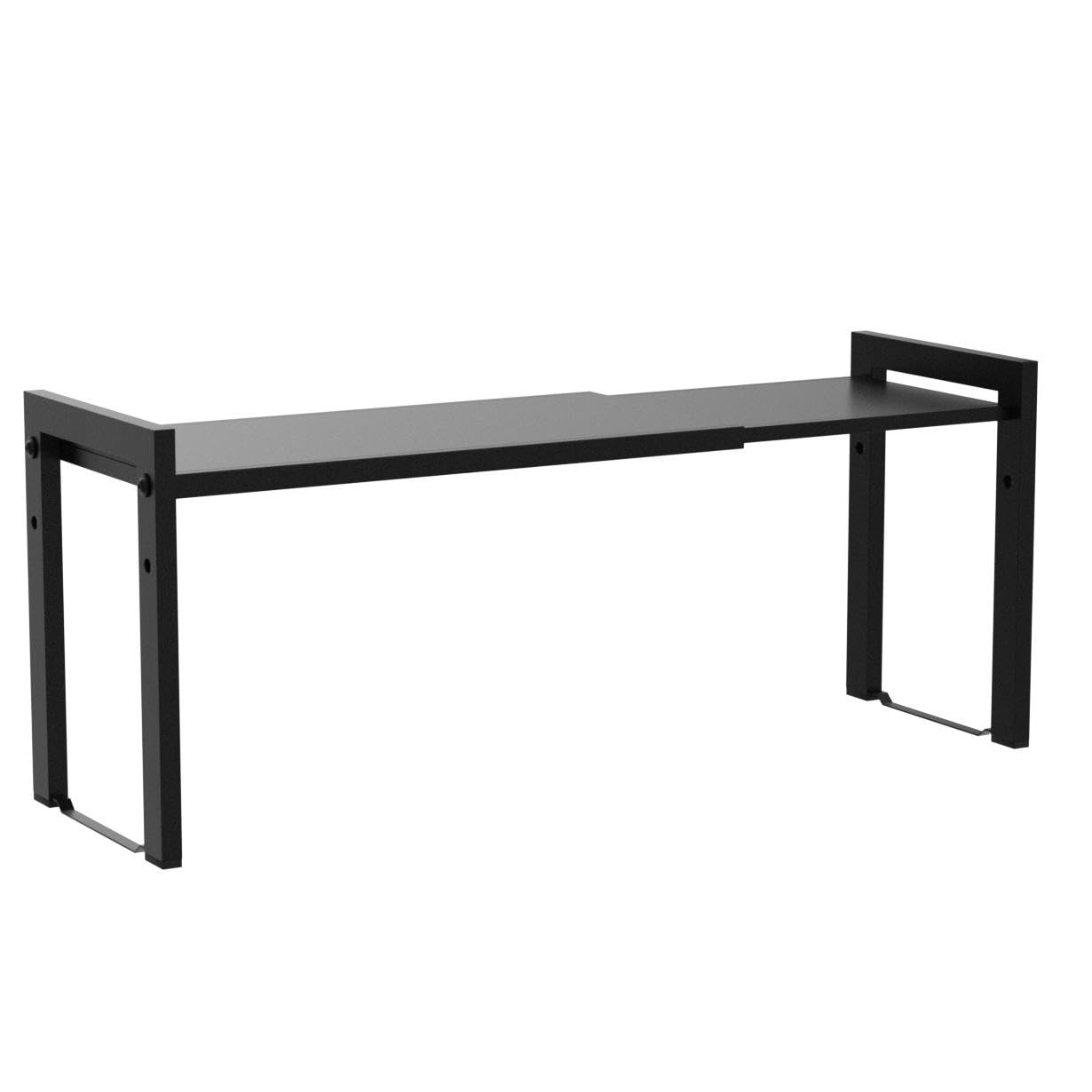 Urhomey Plus Expandable Cabinet Shelf Organizer 16~26'' Stackable Kitchen Counter Shelf Rack 22Lbs Sink Shelf Riser Countertop S