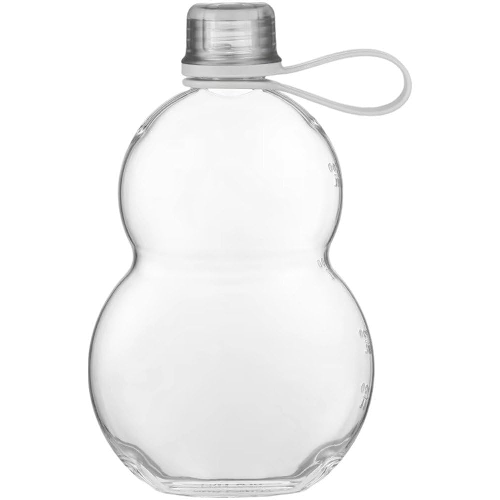Hsqqdc Portable Gourd Water Bottle  460ml Travel Gym Jug, Sports Drinking Cup with Handle, Large Capacity Durable Container for