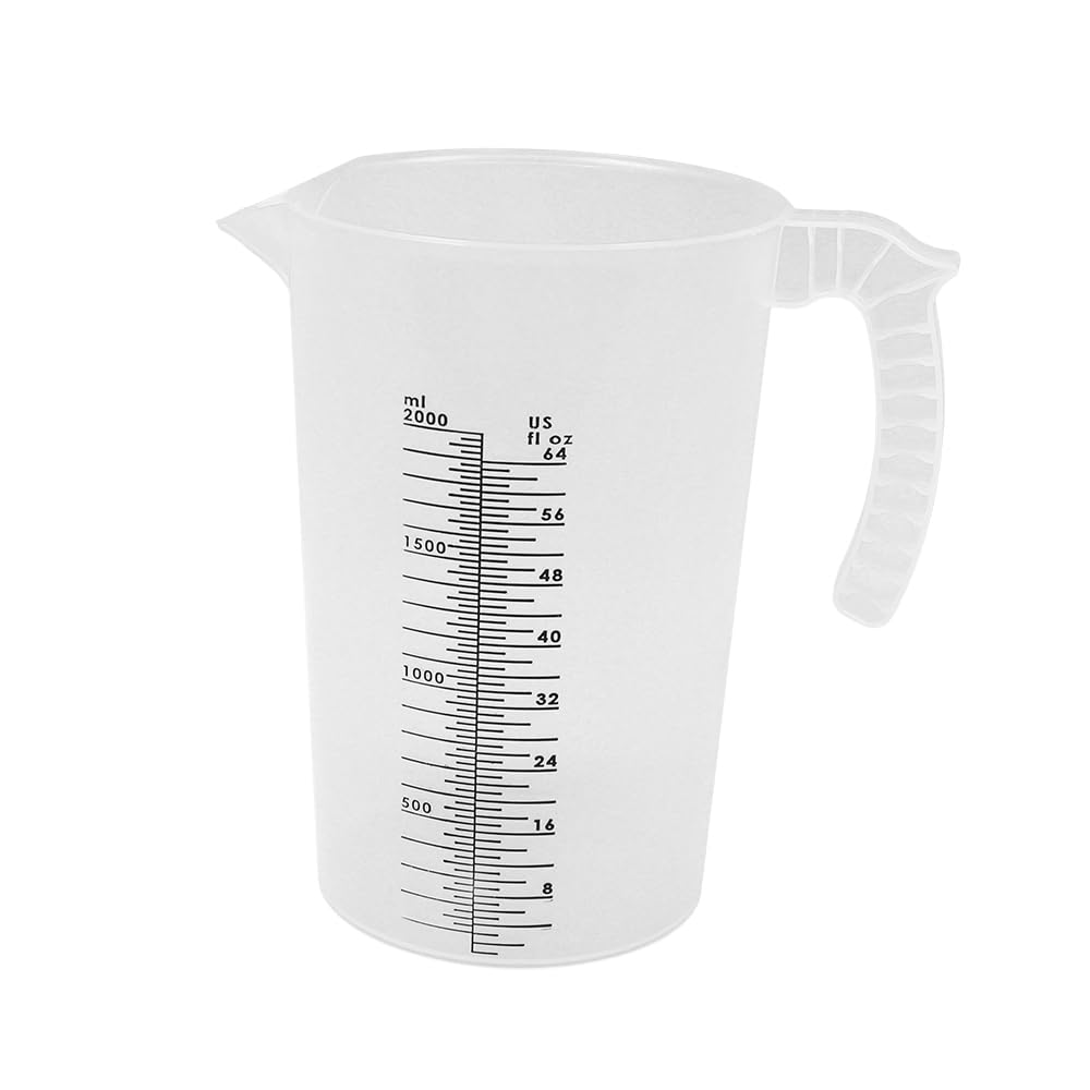 Valley Industries Multi-Purpose Measuring Pitcher - 64Oz., Translucent