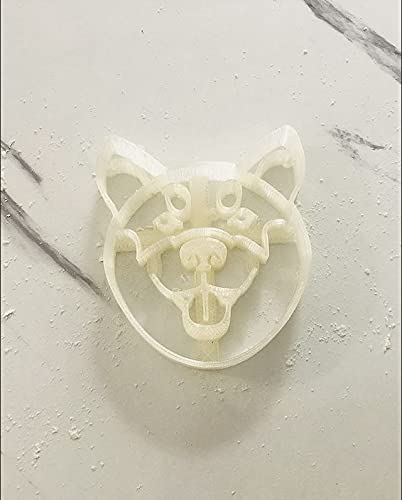 Shiba Inu Cookie Cutter And Dog Treat Cutter - Face - 3 Inch