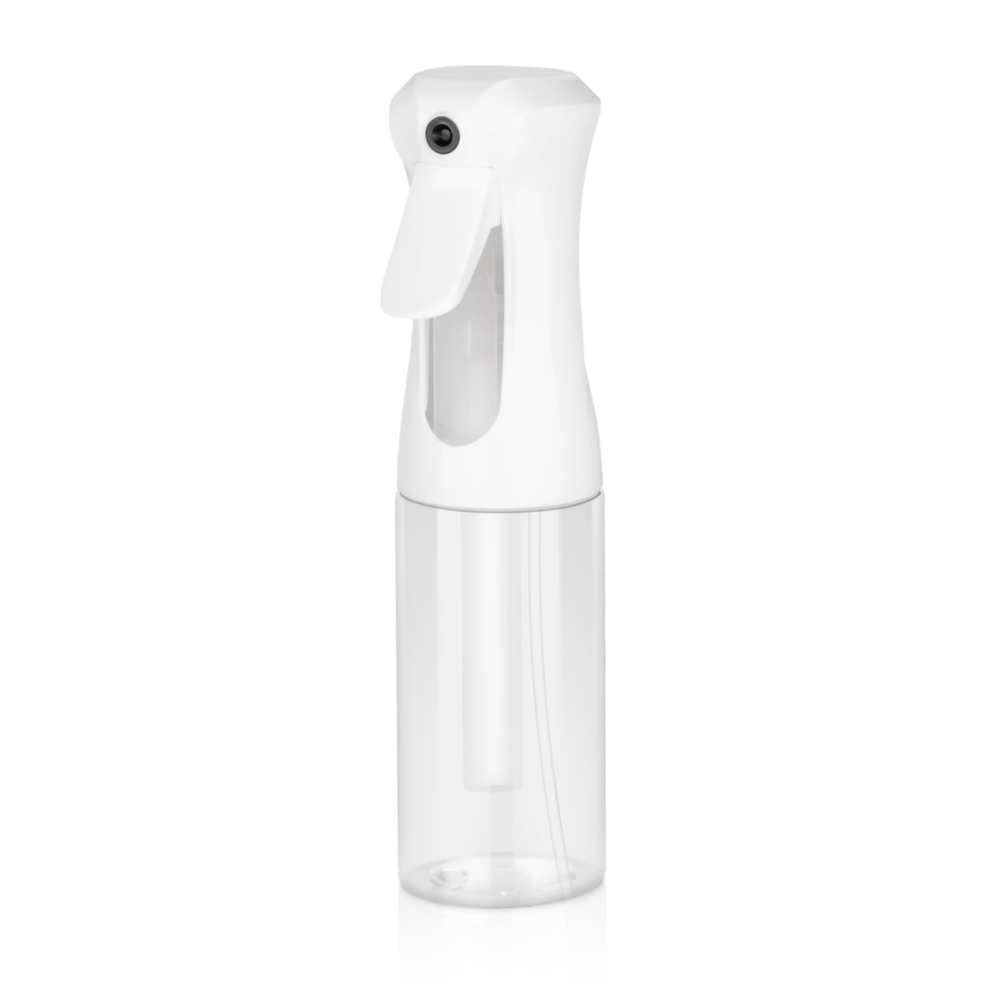 Hppffy Continuous Spray Bottle For Hair, 1Pack White 6.8Oz Mister Spray Bottle, Hair Spray Bottles For Hairstyling, Cleaning, Pl