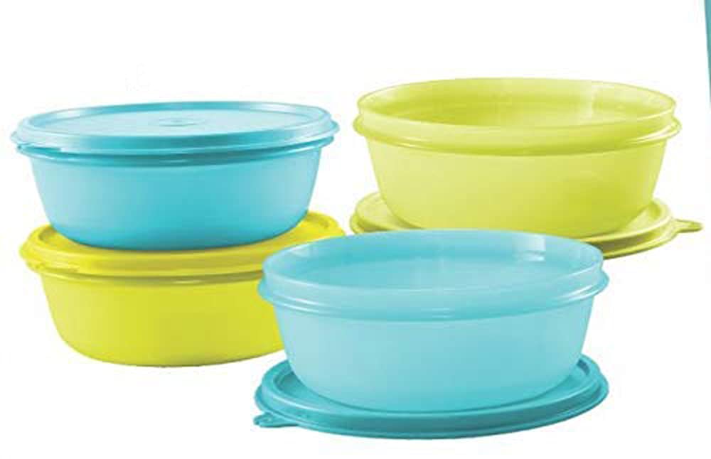 Tupperware Ss Bowl  Cool & Bright  600Ml (Set Of 4)