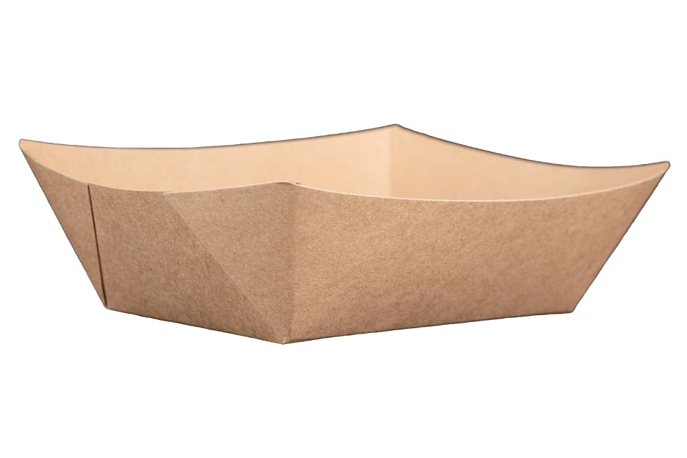Southern Champion Tray 0525 #300 ECO Kraft Paperboard Food Tray, 3 lb Capacity (Case of 500), Natural