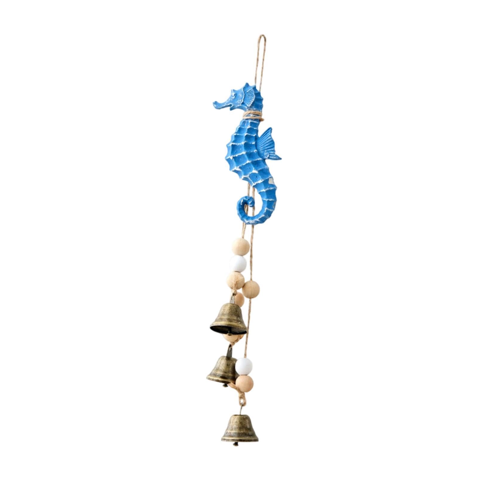 Merishopp Cartoon Sea Wind Chime Gift Pendant Modern Windchime For Home Balcony Indoor Seahorse
