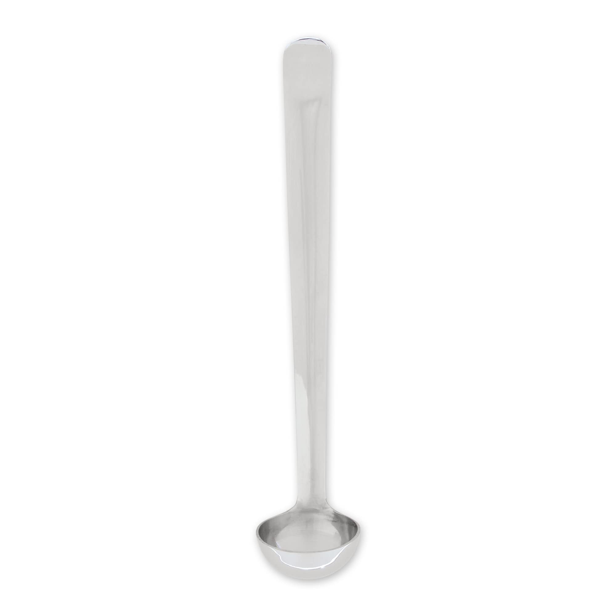 RSVP International Endurance Entertaining Collection Olive/Cherry Ladle, Stainless Steel, Dishwasher Safe, 6.5x1.25
