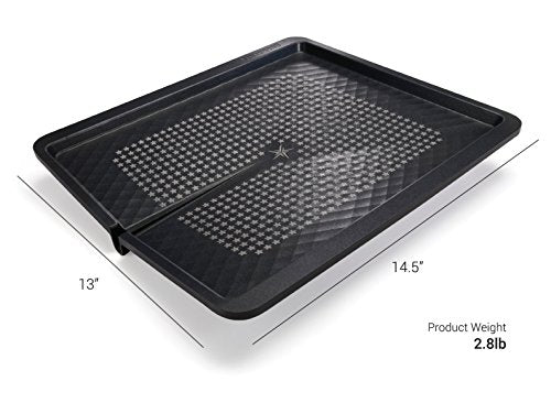 Happycall 5 Layer Diamond Nonstick Bbq Grill/Griddle, Pfoa Free, Square