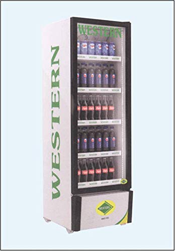 Western Src 380Gl Visi Cooler Single And Glass Door, Commercial 5 Star Automatic Refrigerator (380 L, Black)