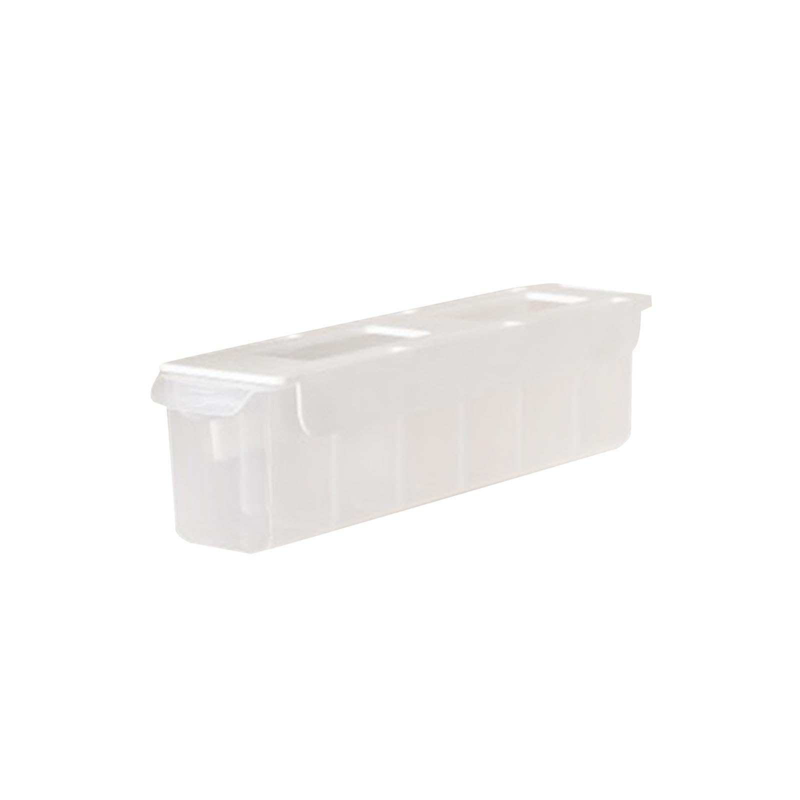 Ecomistiq Underwear Drawer Storage Box With Compartments For Seasonings Spice Clothes White | Storage Boxes | Home Organization 
