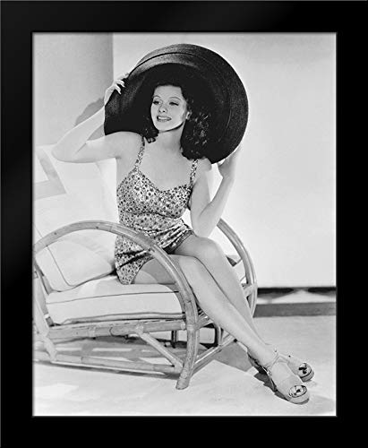 Hollywood Photo Archive 15X18 Black Modern Framed Art Print Titled Lucille Ball