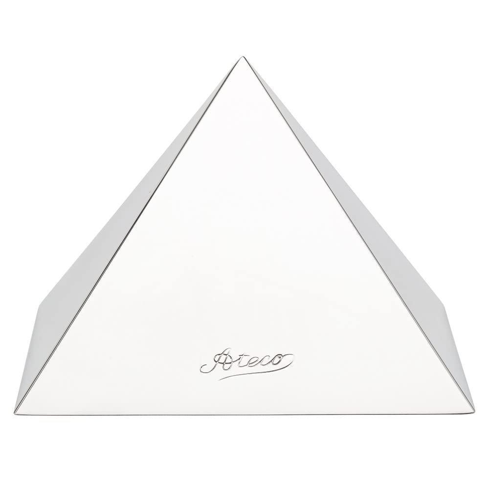 Ateco Stainless Steel Large Pyramid Mold, 4.75 By 3.25-Inches High
