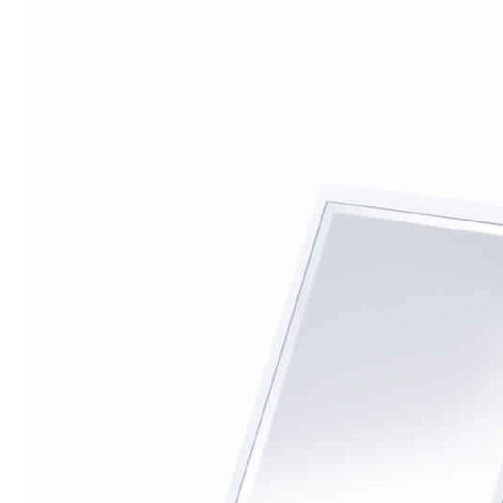 Benjara Square Makeup Mirror With Wooden Pedestal Base, White And Silver