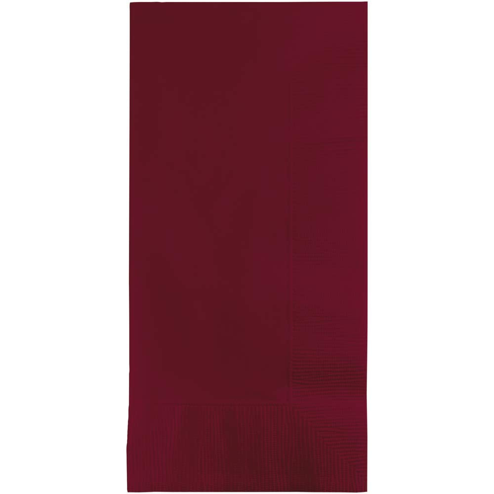 Creative Converting Burgundy Red Paper Dinner Napkins