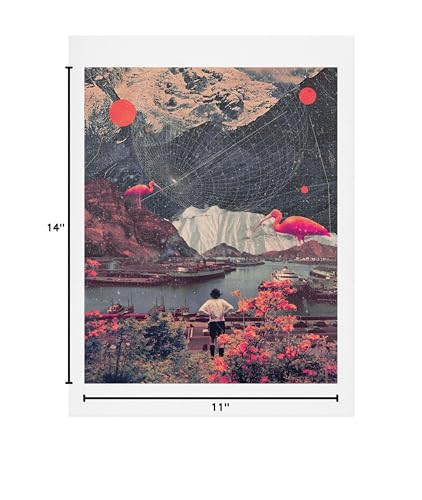 Society6 Frank Moth My Choices Left Me Alone Art Print, 11 In X 14 In, Multi