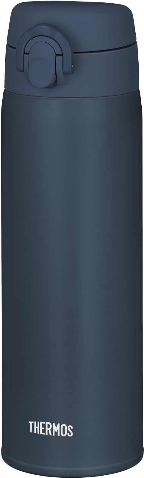 Thermos JOF500 DNVY Water Bottle, Vacuum Insulated Mobile Mug, 16.9 fl oz (500 ml), Dark Navy, Easy to Clean with Easy to Remov