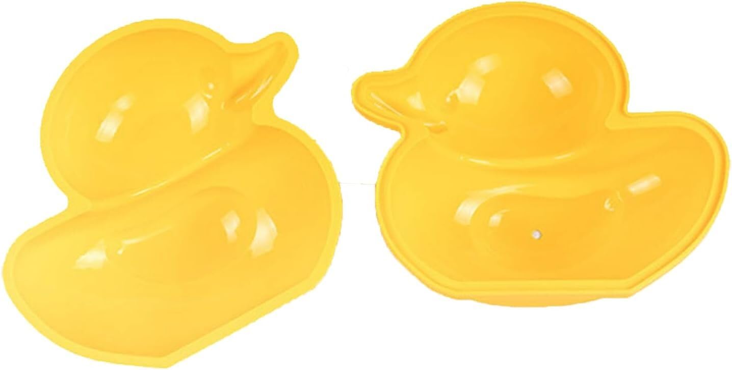 GXHUANG 7 inch Silicone 3D Yellow Duck Cake Pan Baking Plate Pans Bake Tray Mold