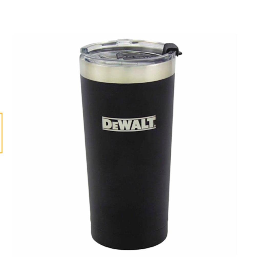 Dewalt Dxc20Oztbs 20 Oz. Black Powder Coated Tumbler