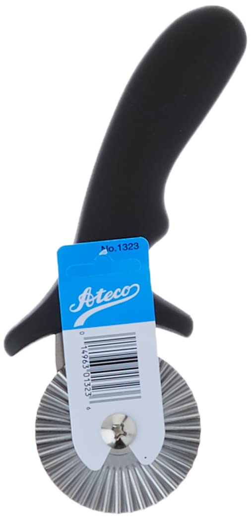 Ateco Pastry Wheel - Black Stainless, Model 3233, Essential Baking Tool