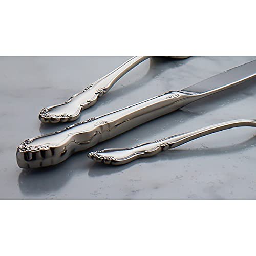 Oneida Dover 6-Piece Serving Set, Medium, Stainless Steel, Model 2766006A