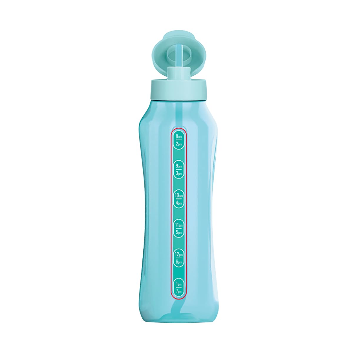 Tupperware Aquavibe Motivational Water Bottle 1.2L Blue
