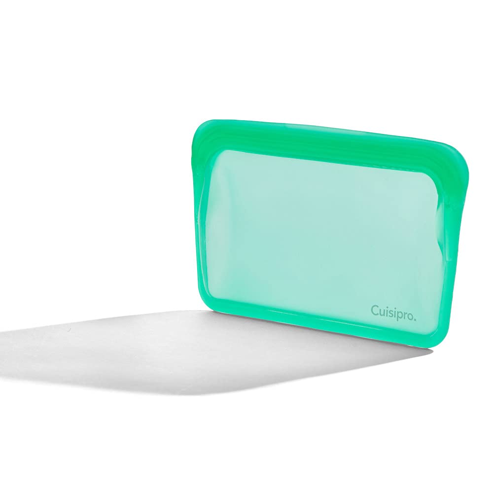 Cuisipro Silicone Reusable Leakproof Bag, 13.5 Ounce, Green