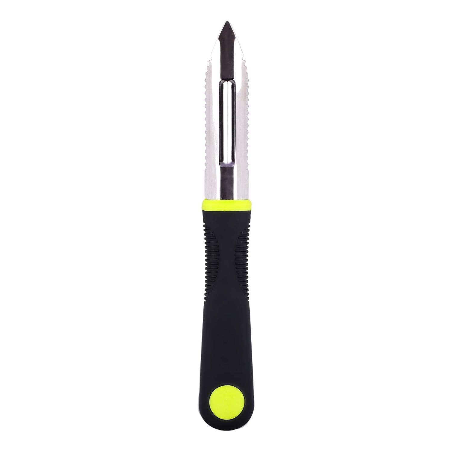 ECosmos Fruit Peeler For Kitchen Stainless Steel Vegetable Potato Multipurpose Scrapper (Black)