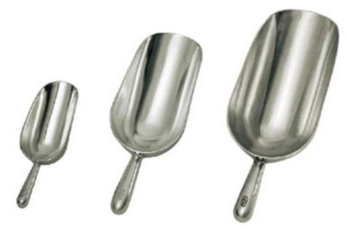 Update International As-24 Aluminum Scoop, 24 Oz