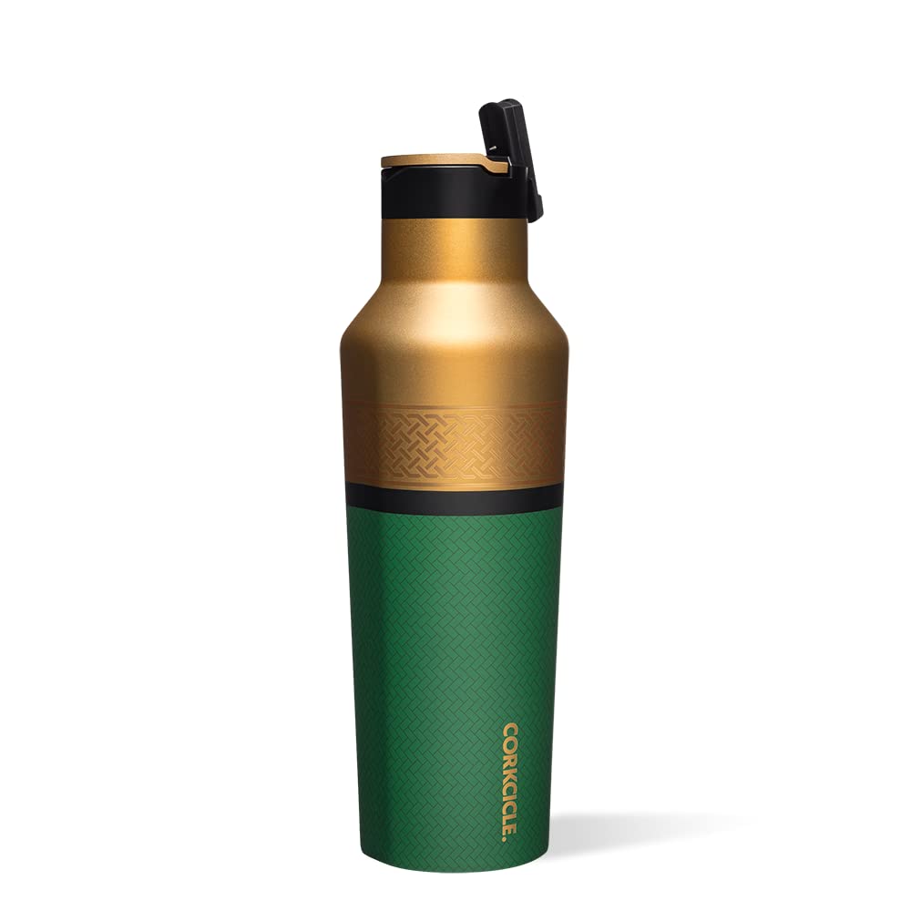 Corkcicle Marvel Loki, Insulated Canteen Travel Water Bottle, Triple Insulated Stainless Steel, Keeps Beverages Cold For 25 Hour