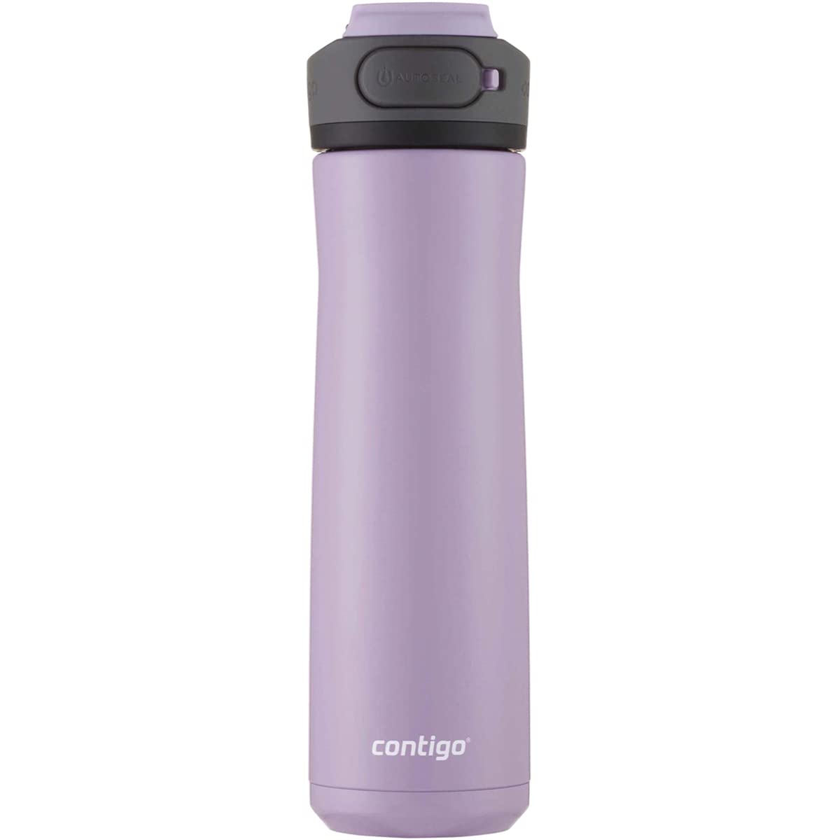 Contigo Cortland Chill 2.0 Insulated Water Bottle, 24oz Stainless Steel, AUTOSEAL Lid, Lavender