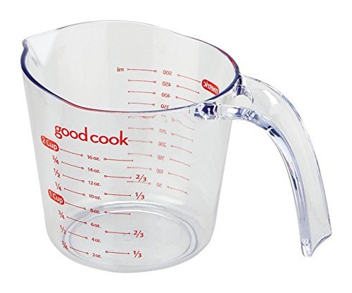 Good Cook 19864 2 Cup Poly Measuring Cup