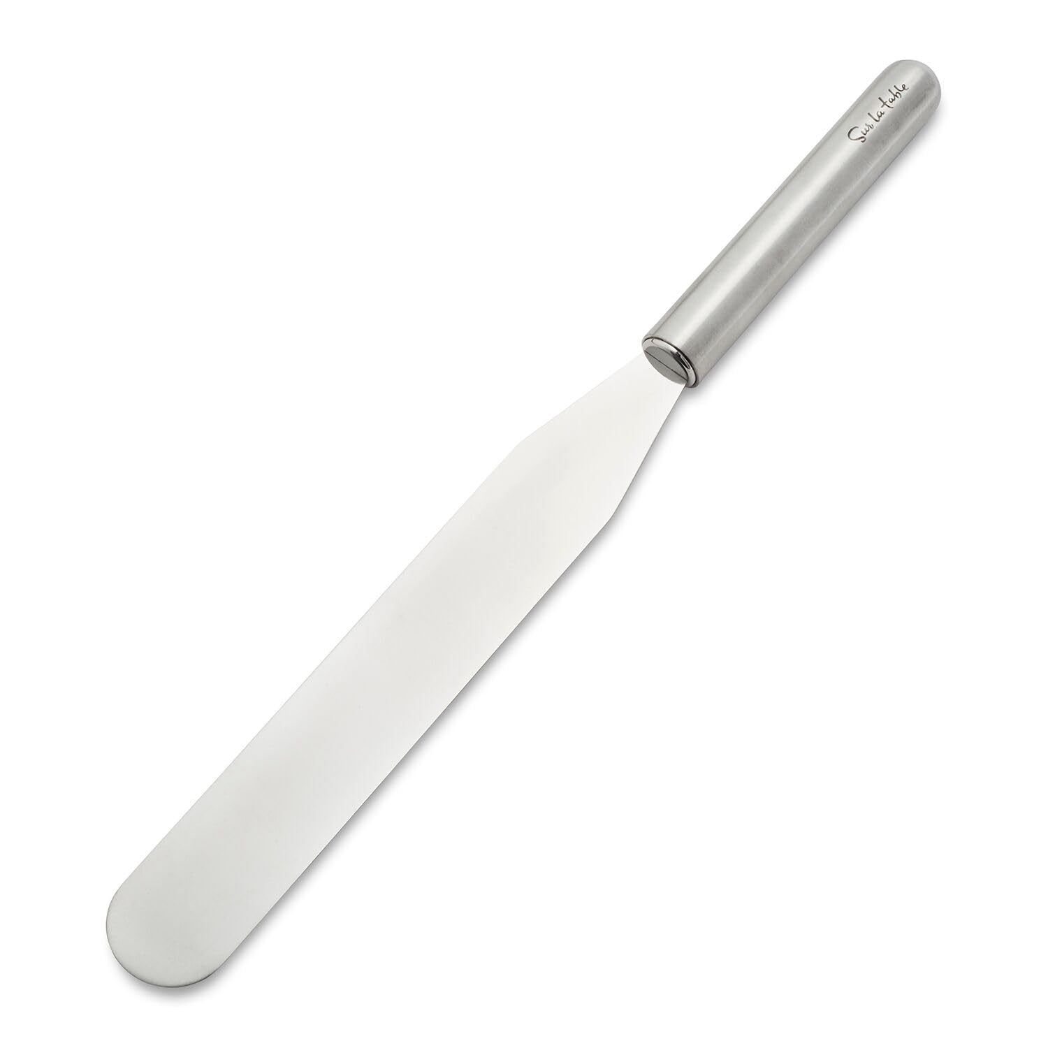 Sur La Table Straight Stainless Steel Icing Spatula, 8, Silver