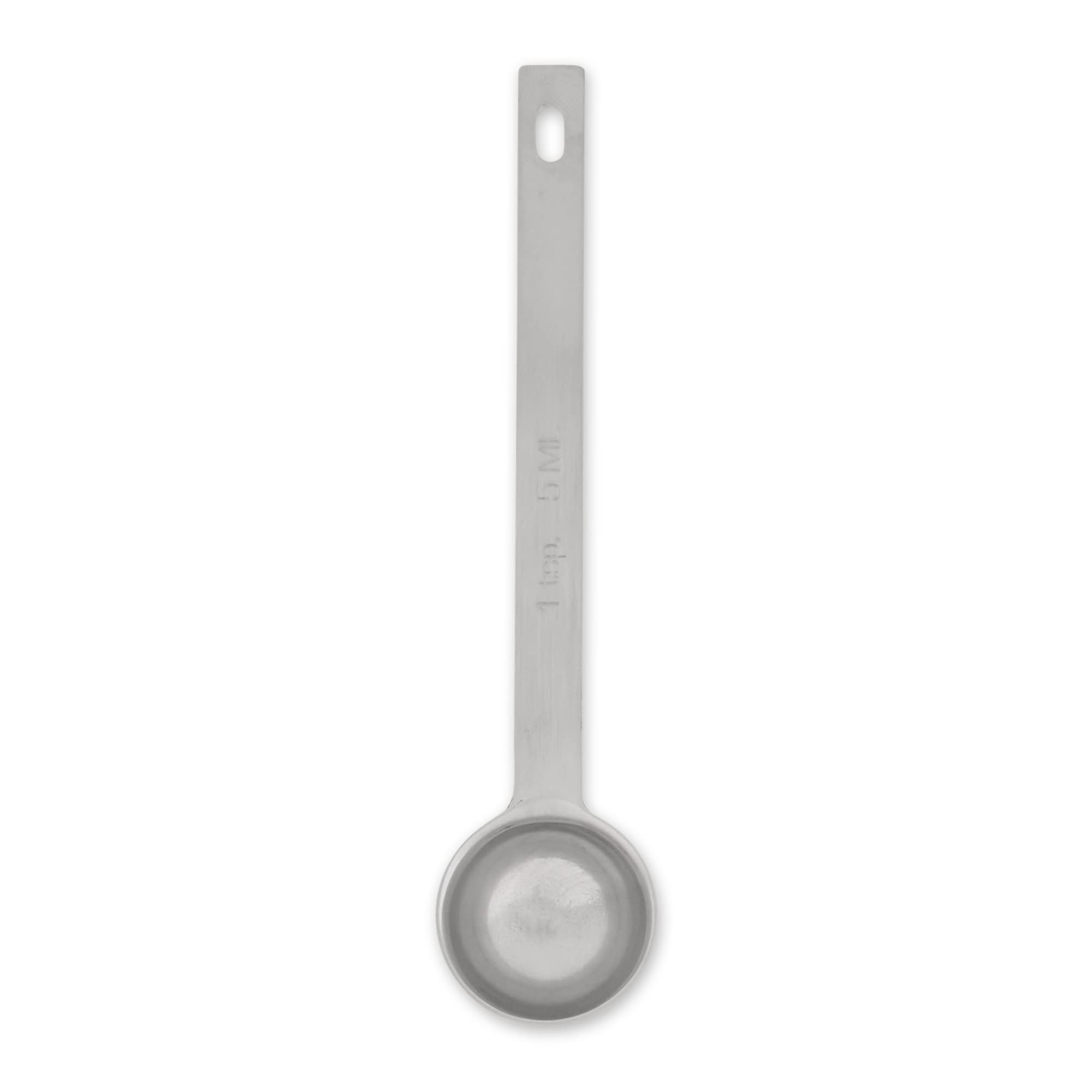 Rsvp International Endurance Kitchen Collection Open Stock Measuring Spoon, Stainless Steel, Dishwasher Safe, 1-Teaspoon