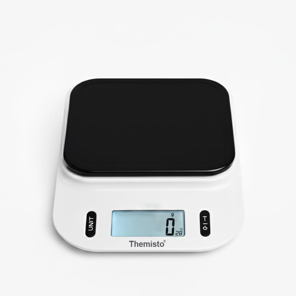 Themisto Th-Ws06 Electronic Digital Kitchen Weighing Scale | 5 Kg | Back Light Lcd| Made In India