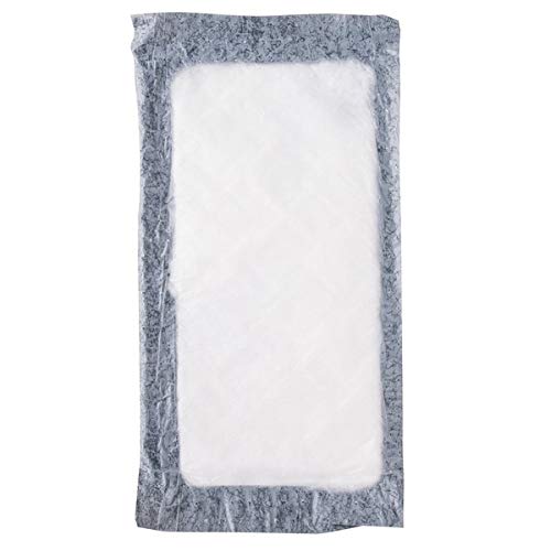 Black 4'' X 7'' Absorbent Meat, Fish And Poultry Pad 40 Grams - 2000/Case