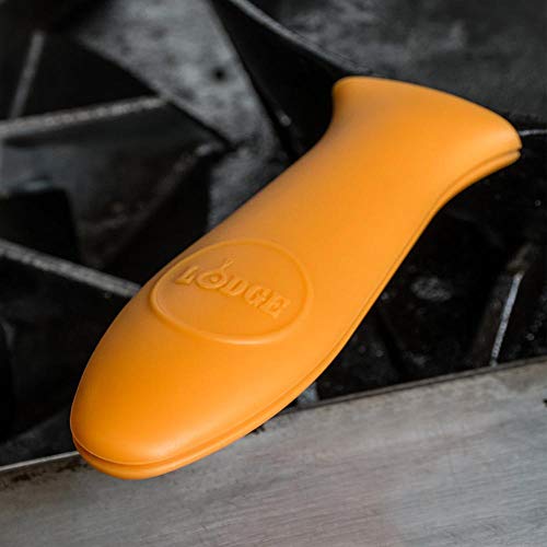 Lodge Silicone Hot Handle Holder - Dishwasher Safe Hot Handle Holder Designed For Lodge Cast Iron Skillets 9 Inches+ W/ Keyhole