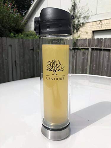 Bpa-Free Flip Cap Lid, For Uendure Original Tea Infuser Bottle | Durable, Airtight, Leak-Proof Seal For Safe Pouring Of Tea, Mil