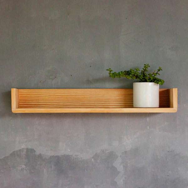 Royal 11 Art & Craft Standing Storage Organizer Engineered Wood Shelf For Kitchen I Rustic Floating Shelf I Multifunction Counte